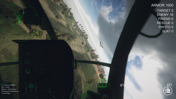 Screenshot z Gunship Recon