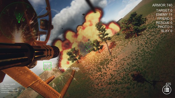 Screenshot z Gunship Recon