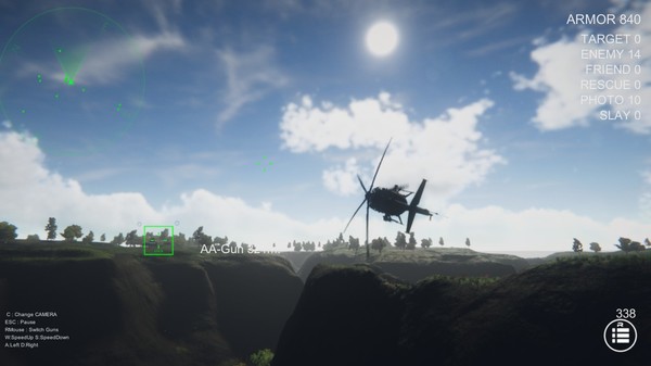 Screenshot z Gunship Recon
