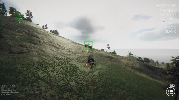 Screenshot z Gunship Recon