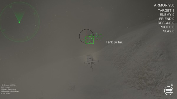 Screenshot z Gunship Recon