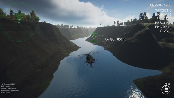 Screenshot z Gunship Recon