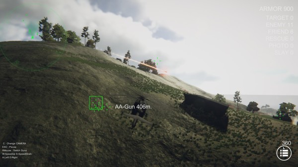 Screenshot z Gunship Recon