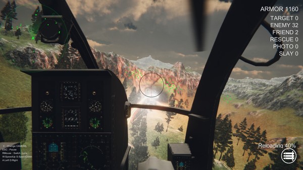 Screenshot z Gunship Recon