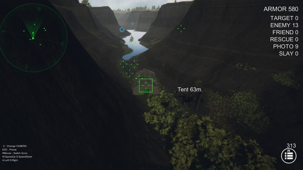 Screenshot z Gunship Recon