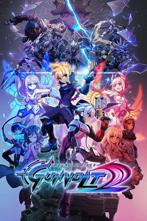 Capa de Azure Striker Gunvolt 2