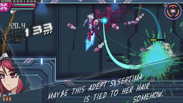 苍蓝雷霆Gunvolt 2-游戏截图