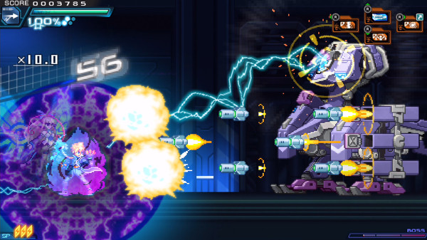 苍蓝雷霆Gunvolt 2-游戏截图