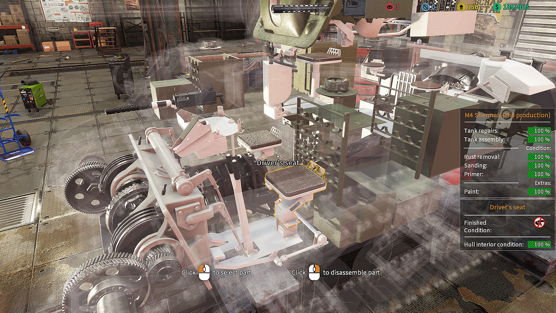 Tank Mechanic Simulator - Shermans DLC Featured Screenshot #1