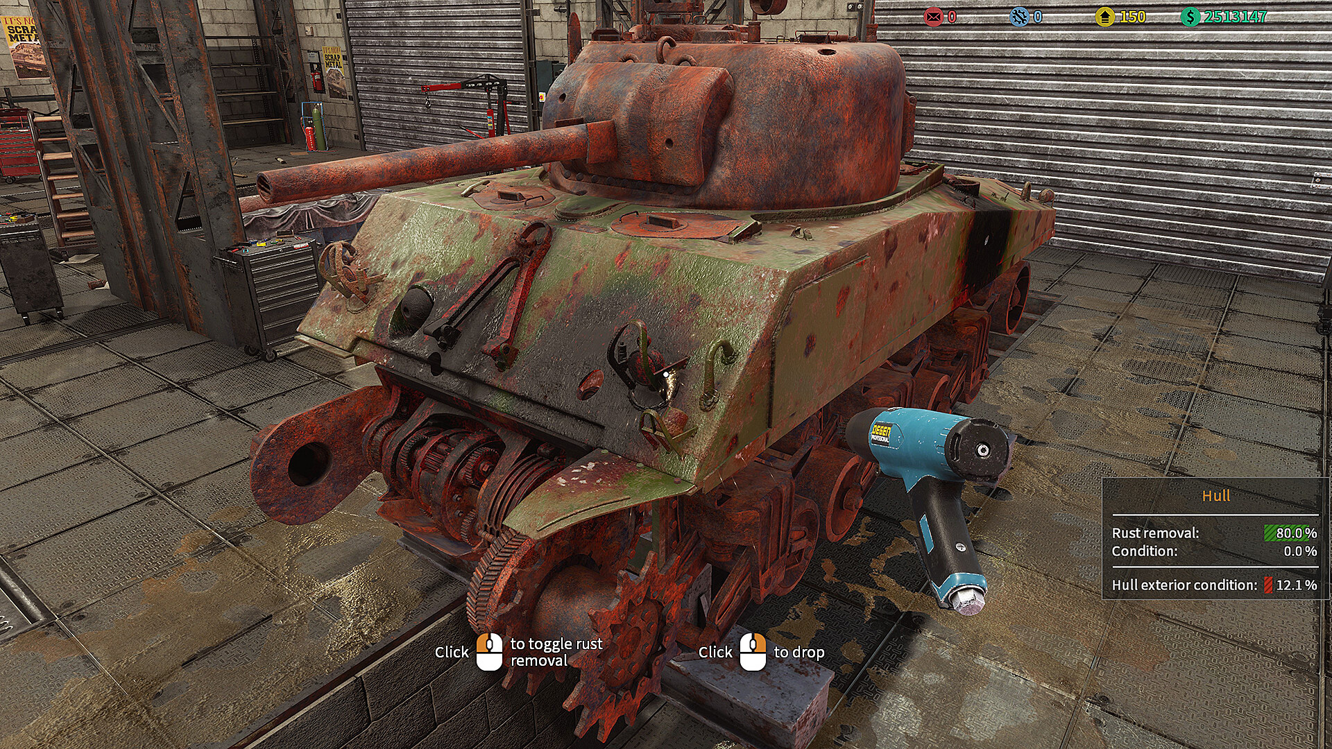 Tank Mechanic Simulator - Shermans DLC Screenshot Thumbnail 9