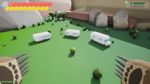 Screenshot z Giant Bear Rampage!