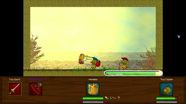 Screenshot z Herakles and the Princess of Troy