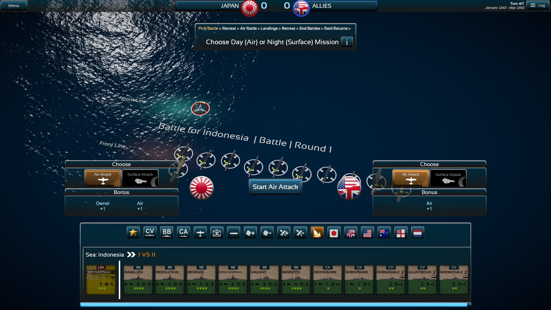Fleet Commander: Pacific screenshot #42