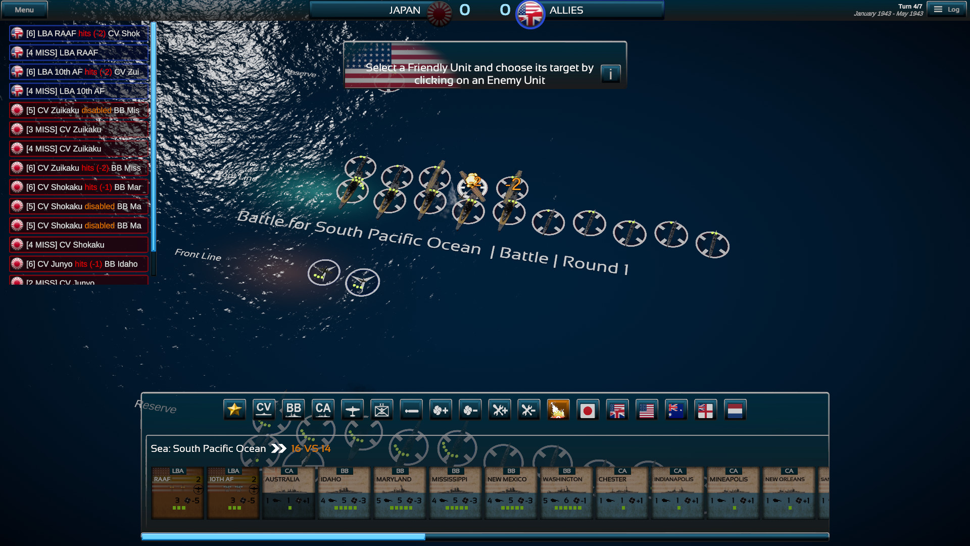 Fleet Commander: Pacific screenshot #4