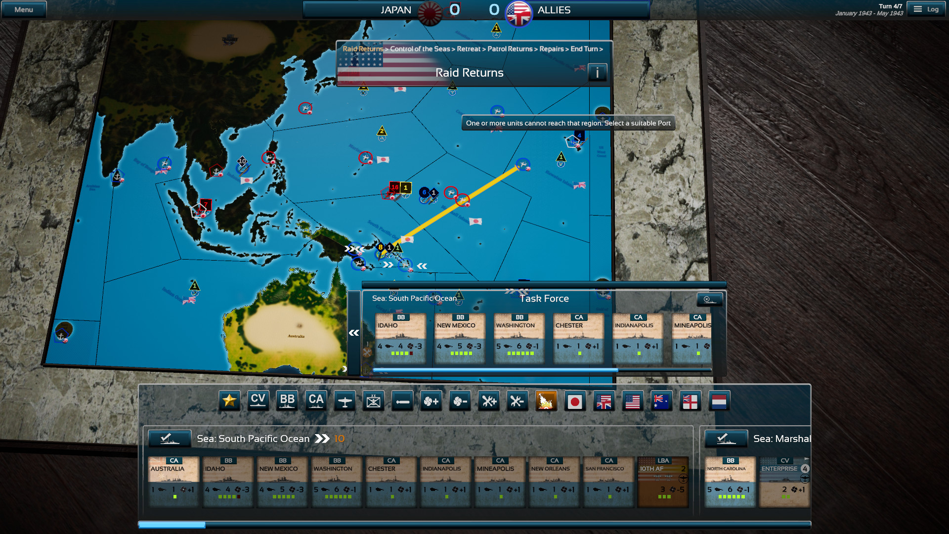 Fleet Commander: Pacific screenshot #26