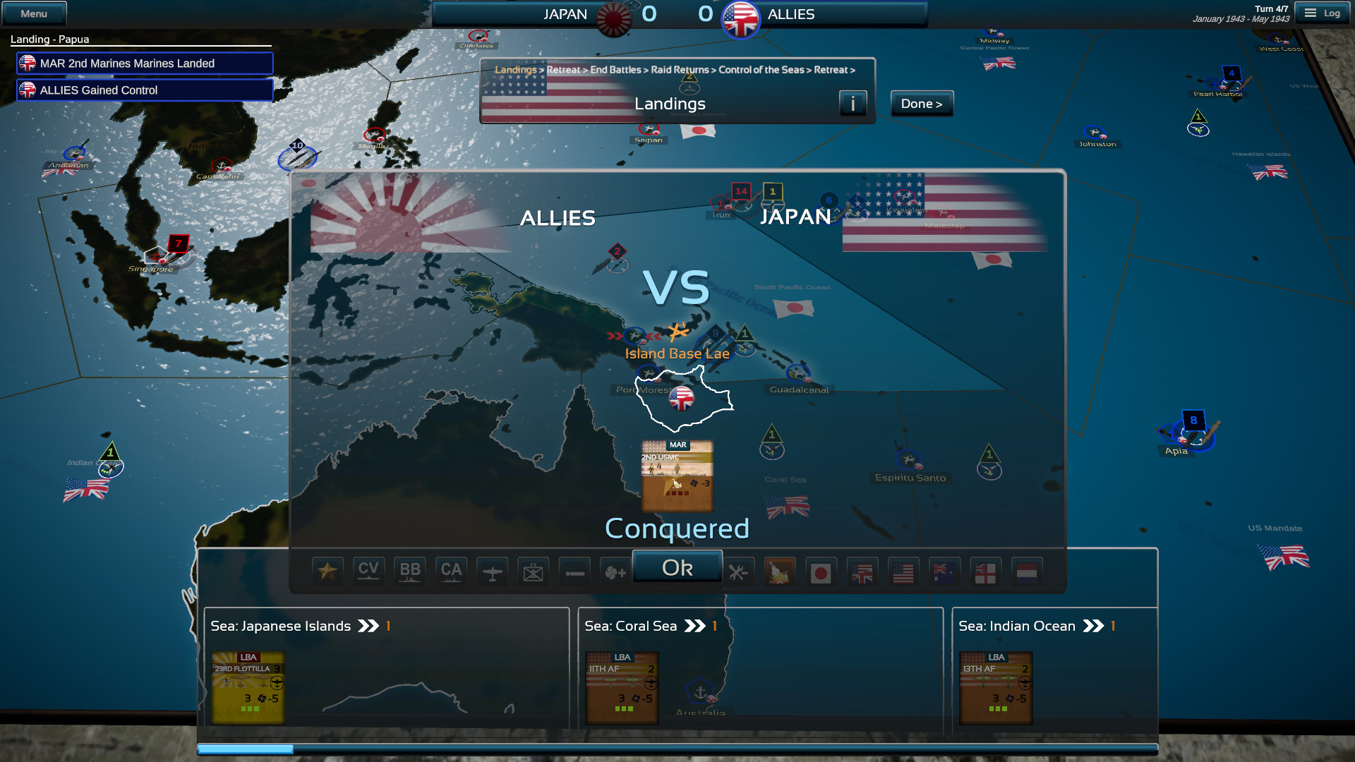 Fleet Commander: Pacific screenshot #5