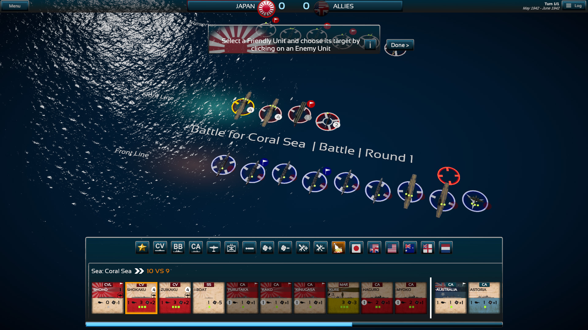 Fleet Commander: Pacific screenshot #7