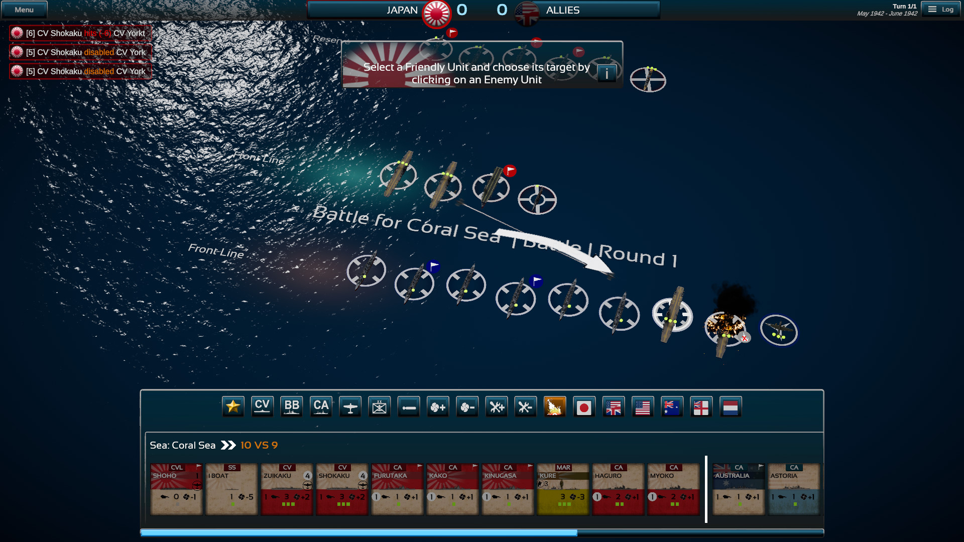 Fleet Commander: Pacific screenshot #13