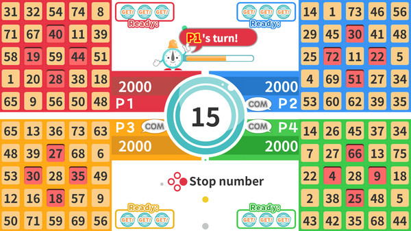 Screenshot z PARTY BINGO