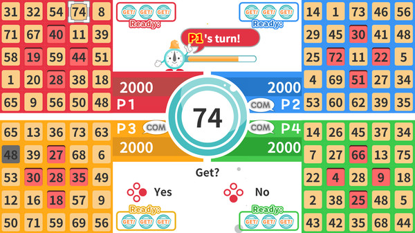 Screenshot z PARTY BINGO