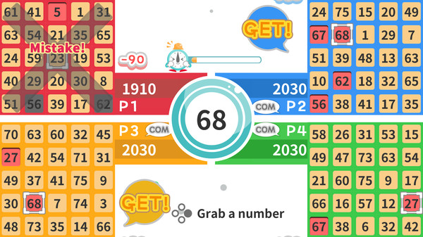 Screenshot z PARTY BINGO