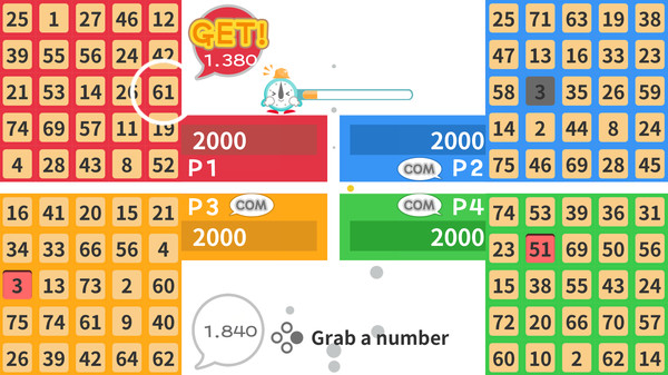 Screenshot z PARTY BINGO