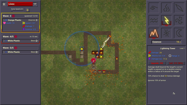 Screenshot z Eternal Elements