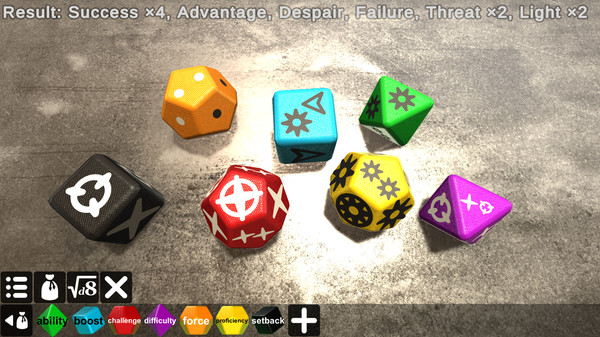 Screenshot z Sophie's Dice