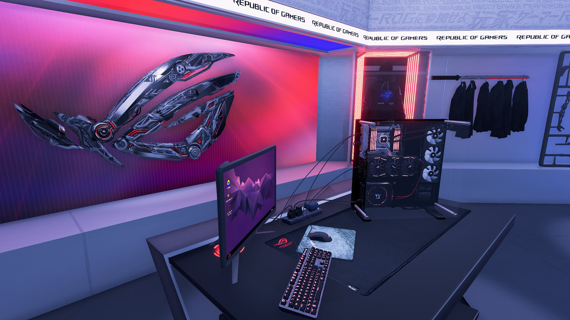 PC Building Simulator - Republic of Gamers Workshop Featured Screenshot #1
