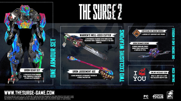 The Surge 2 - URBN Gear Pack