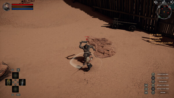 Screenshot z Eldarune: Tides of Existence