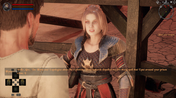 Screenshot z Eldarune: Tides of Existence