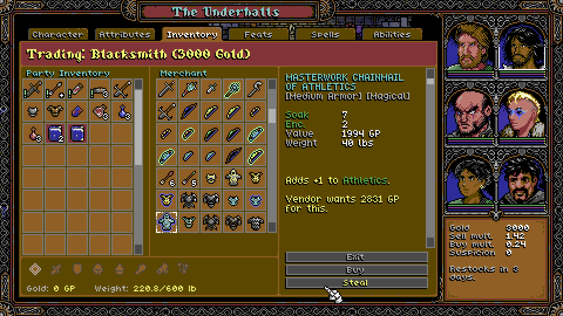 SKALD: Against the Black Priory – Screenshot 4