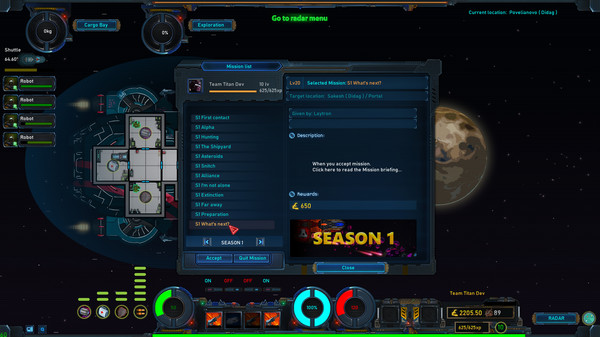 Screenshot z Eslander Screenshot z Eslander