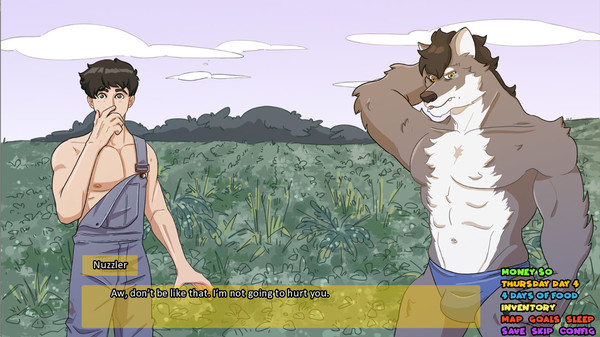 Screenshot z Morningdew Farms: A Gay Farming Game