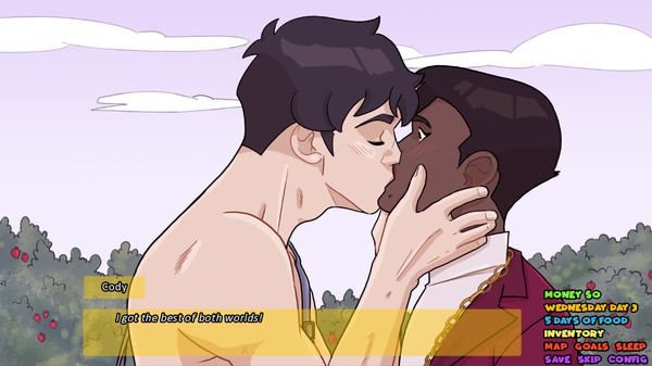 Screenshot z Morningdew Farms: A Gay Farming Game