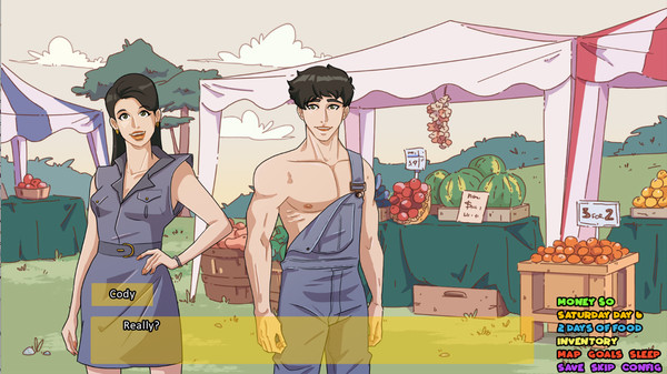 Screenshot z Morningdew Farms: A Gay Farming Game