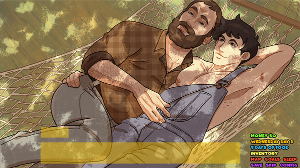 Screenshot z Morningdew Farms: A Gay Farming Game