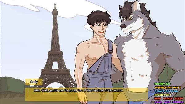 Screenshot z Morningdew Farms: A Gay Farming Game