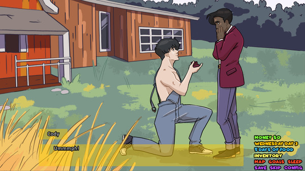 Screenshot z Morningdew Farms: A Gay Farming Game