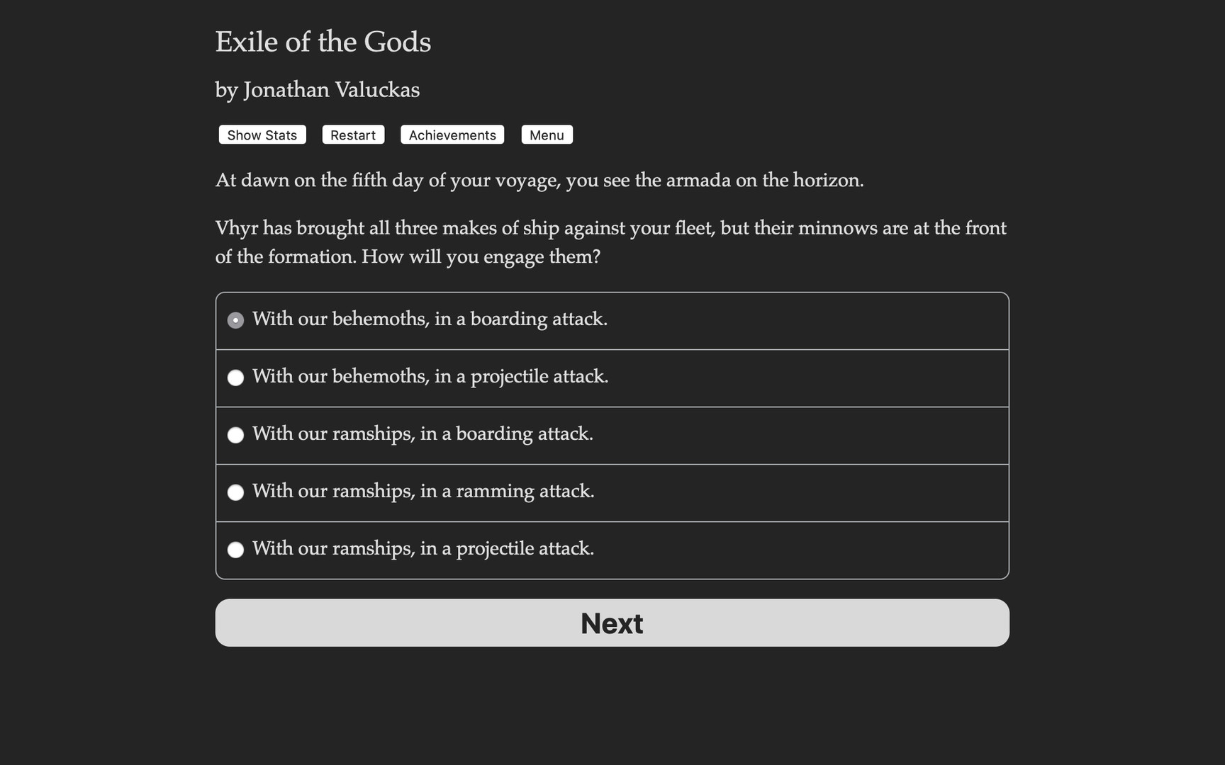 Exile of the Gods screenshot #2