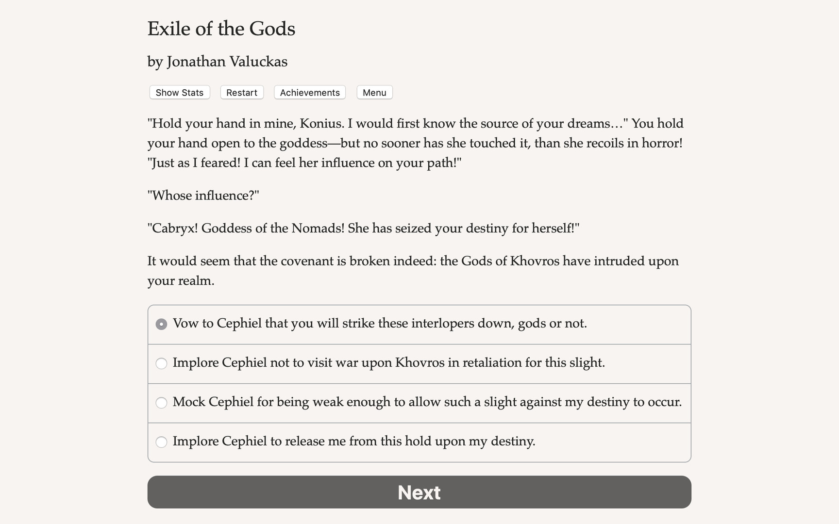 Exile of the Gods screenshot #5