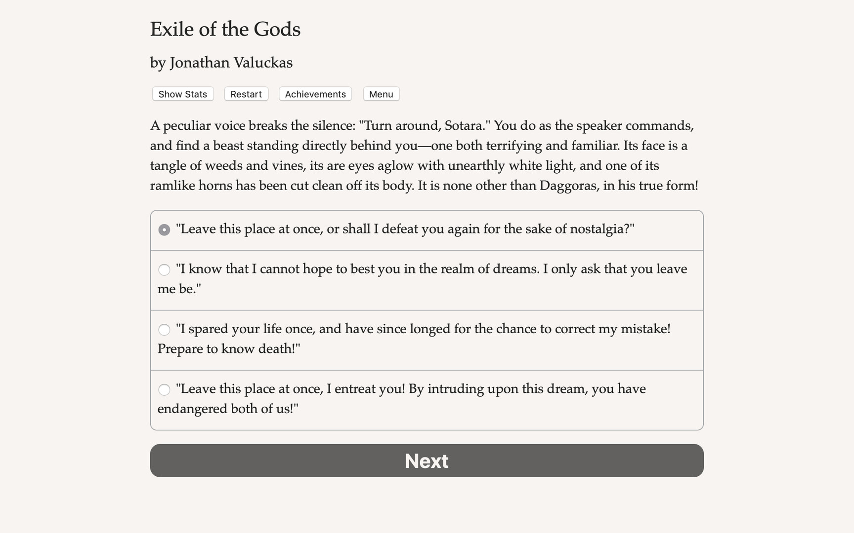 Exile of the Gods screenshot #3