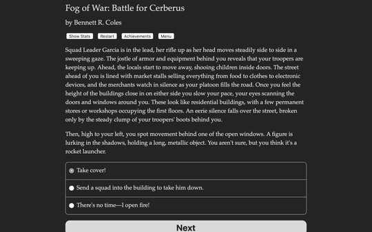 Screenshot z Fog of War: The Battle for Cerberus Screenshot z Fog of War: The Battle for Cerberus