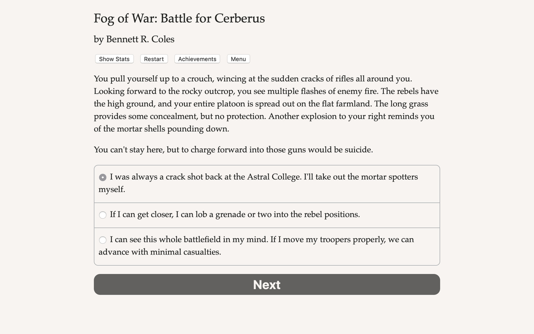 Fog of War: The Battle for Cerberus screenshot #5