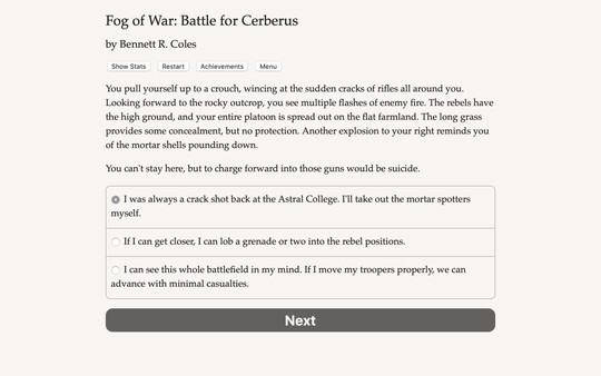 Screenshot z Fog of War: The Battle for Cerberus Screenshot z Fog of War: The Battle for Cerberus