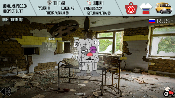 Screenshot z Russian Life Simulator Screenshot z Russian Life Simulator