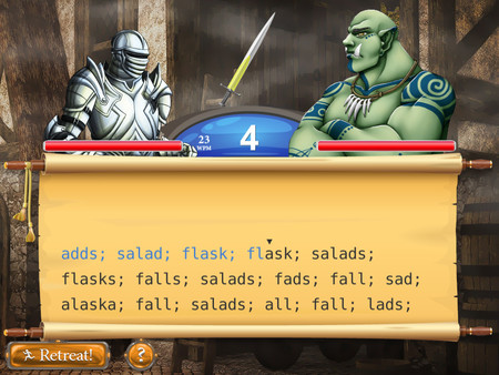 Screenshot z GoVenture TYPING Screenshot z GoVenture TYPING