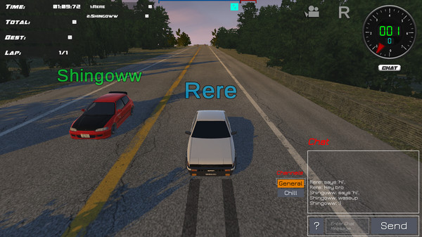 Screenshot z Drift86