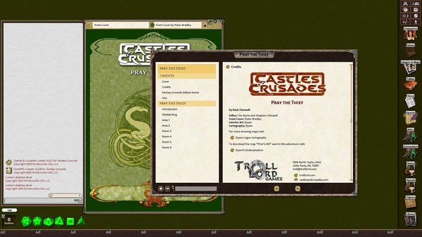 Fantasy Grounds - Castles & Crusades Adventure Pack Volume 1 (C&C)